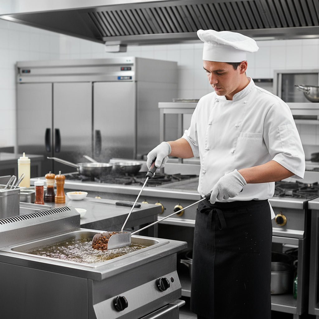 Chef Master™ Stainless Steel Fryer Crumber 21" 90222