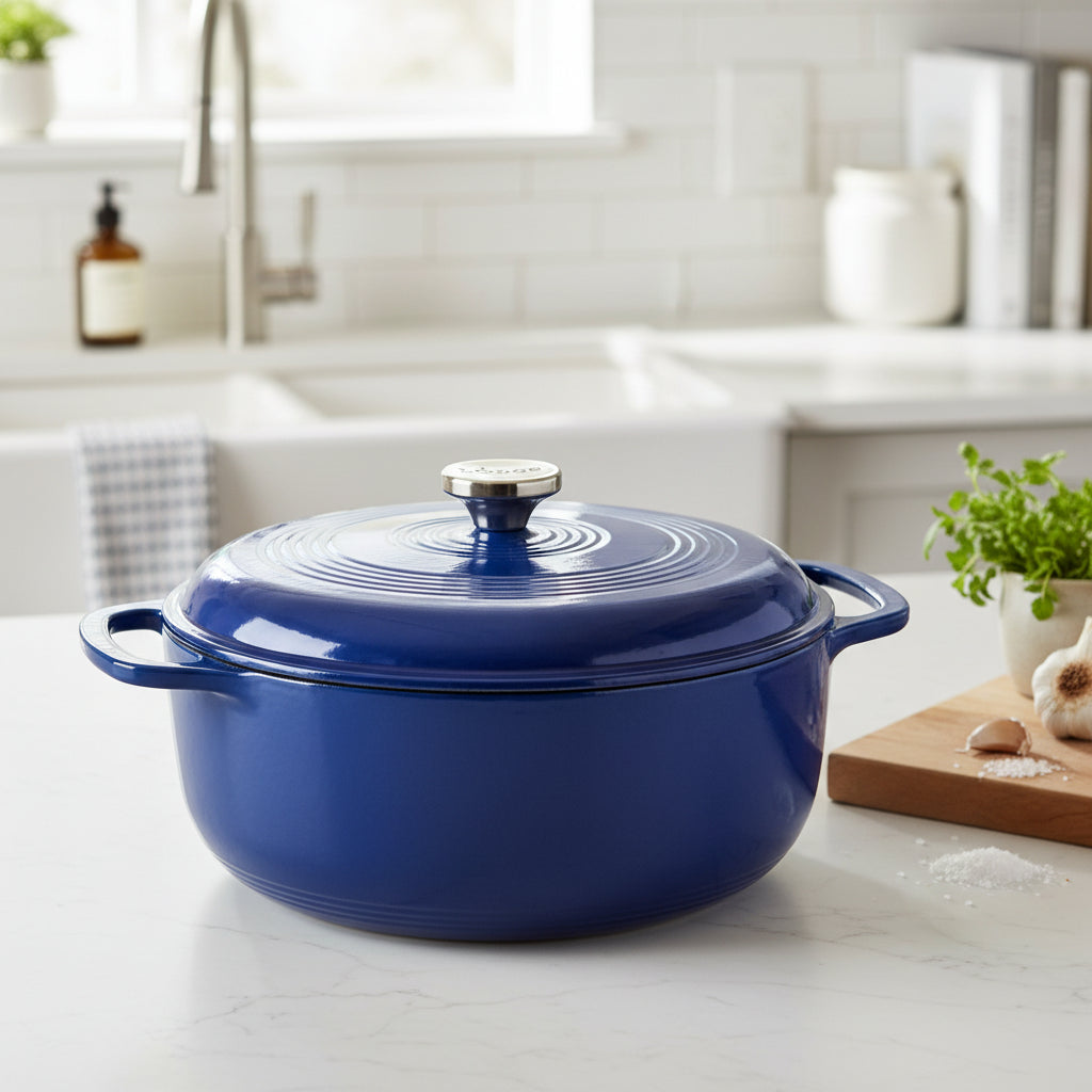Lodge Dutch Oven Indigo 6 Qt. EC6D32
