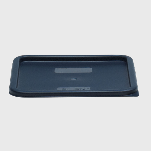 Cambro Polyethylene Square Blue Food Storage Container Cover 12, 18 & 22 Qt. SFC12453