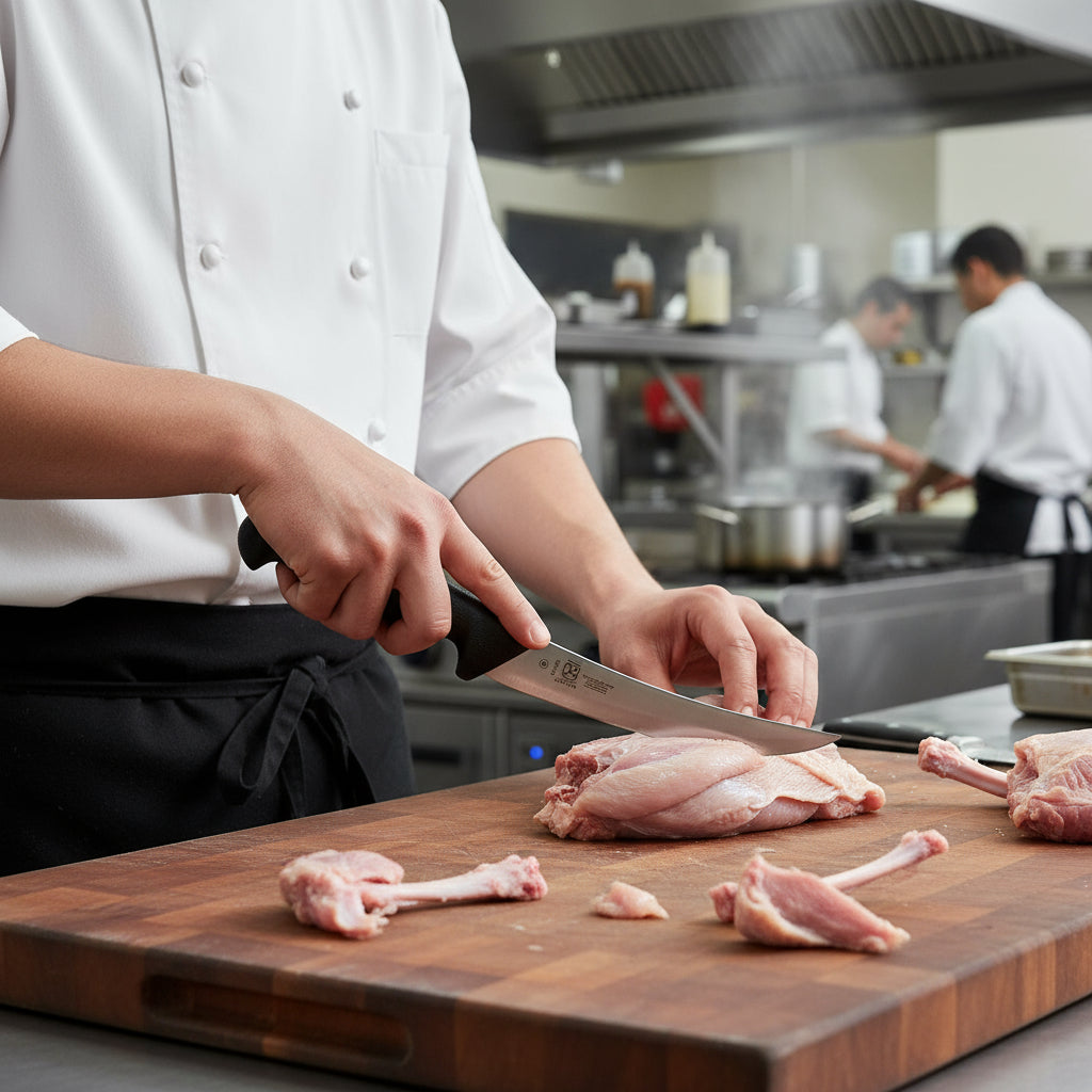 Mercer BPX® Semi-Flexible Curved Boning Knife 5.9" M13704