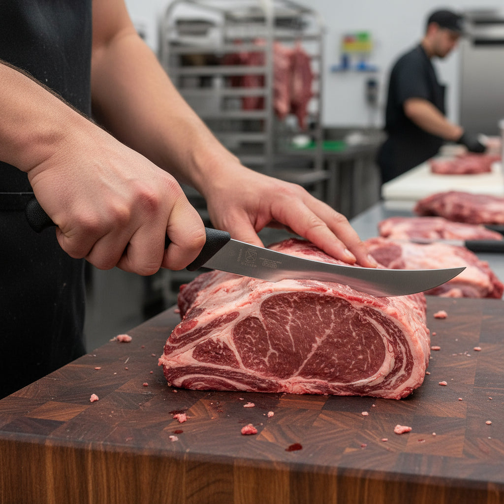 Mercer BPX® German Steel Breaking Knife 8" M13713