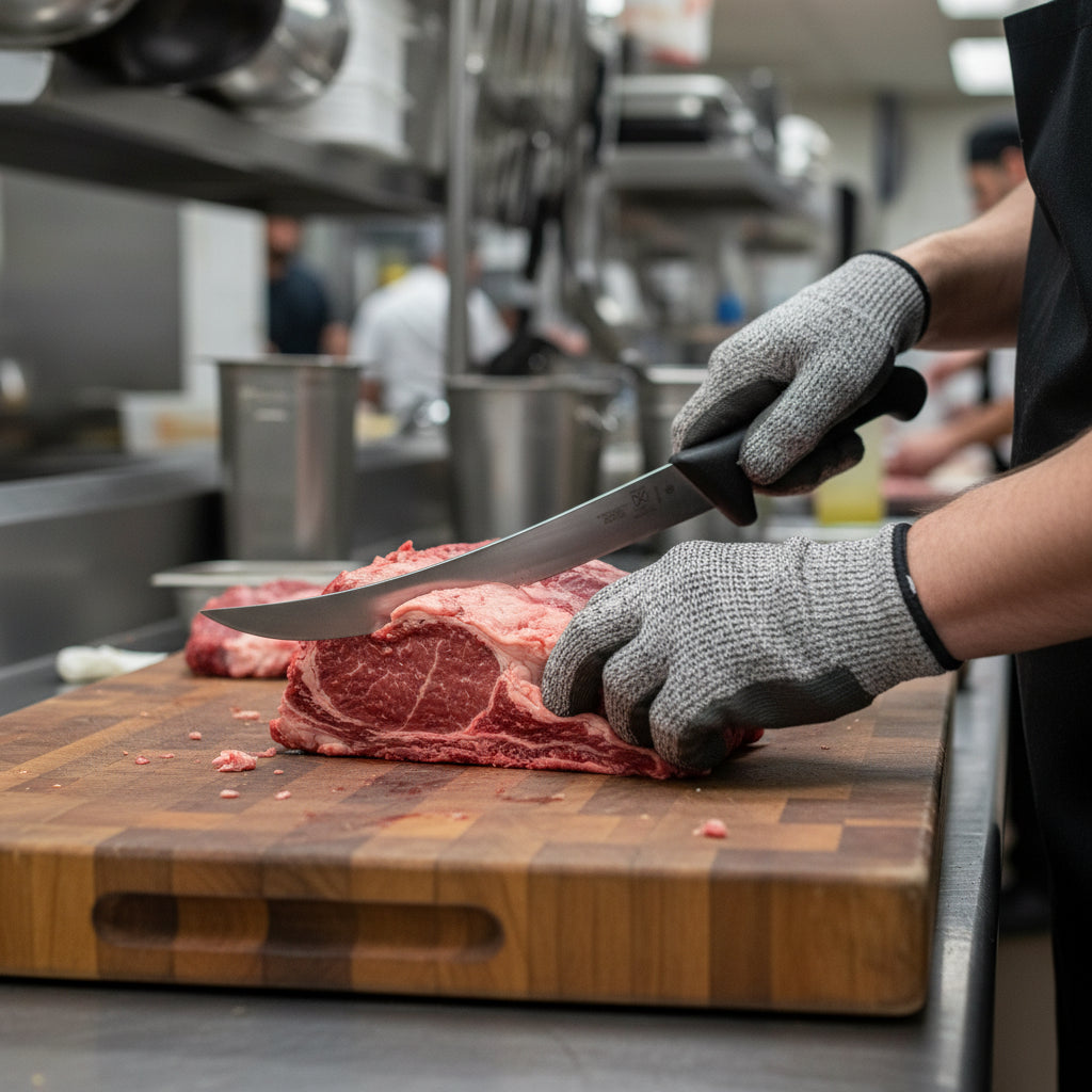 Mercer BPX® German Steel Breaking Knife 10" M13714