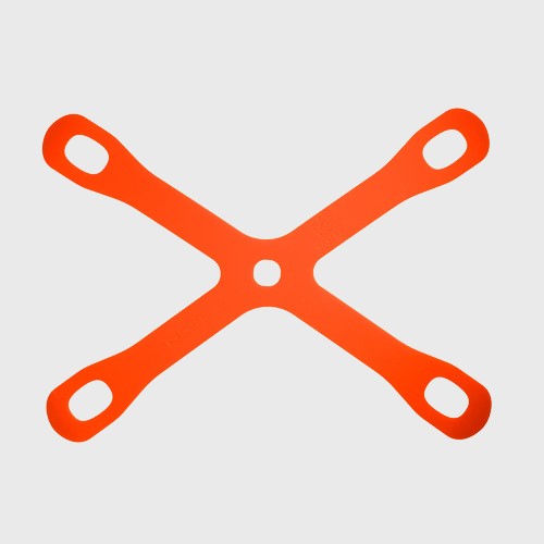 Mercer Board Buddyz™ Non-Skid Silicone Cutting Board Holder Orange M18930