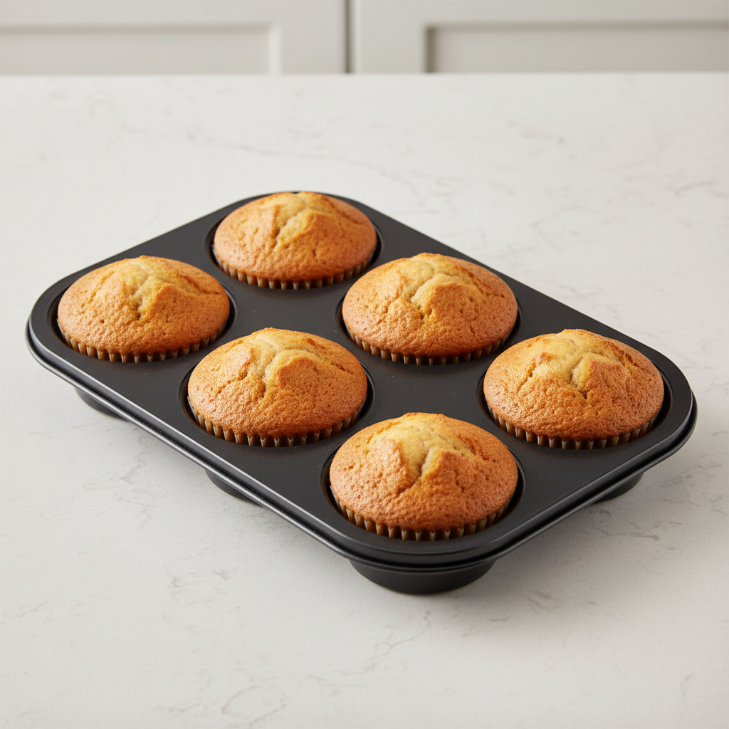 superior-equipment-supply - Winco - Muffin Pan 6 Cup 7 oz