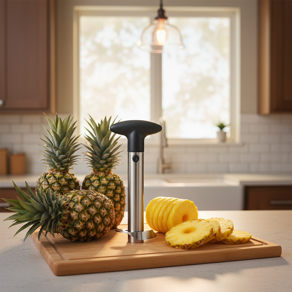 Winco Pineapple Corer Heavy Duty Stainless Steel SPC-3
