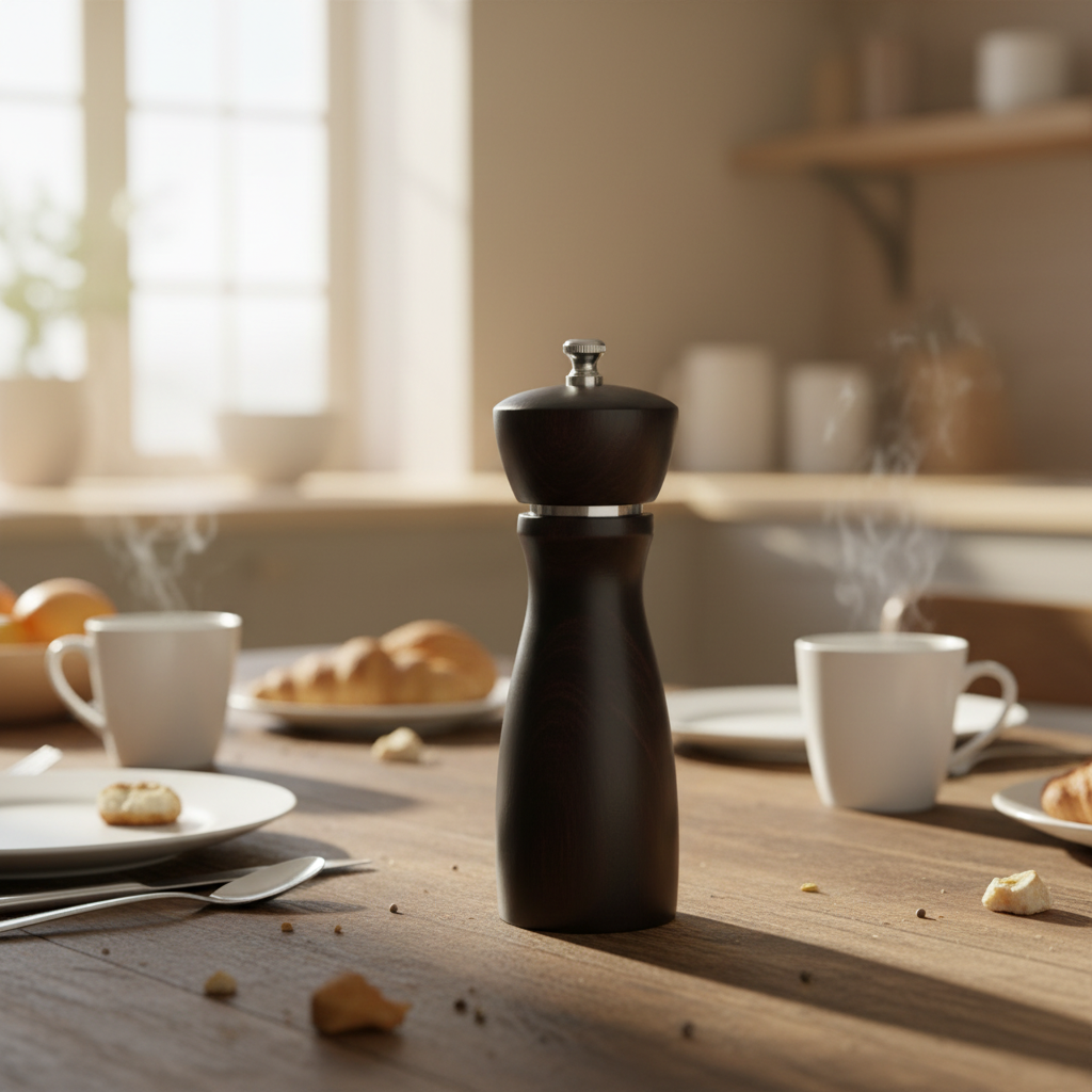 Winco Maestro Pepper Mill Dark 6" WPM-6CD