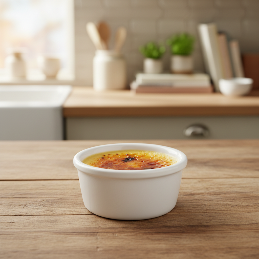 Winco Ramekin Plain 3 oz. White Melamine RP-3W - 12/Pack