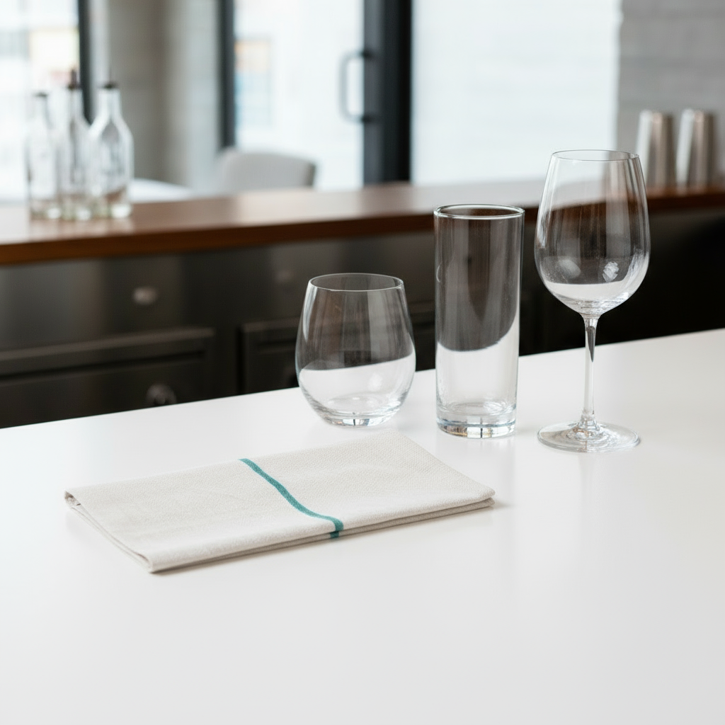 superior-equipment-supply - Winco - Herringbone Towel Lint Free