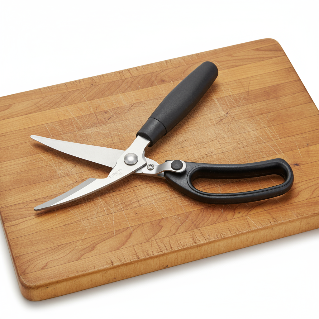 Poultry Shears Stainless Steel with Soft Polypropylene Handle 11.5" KS-02