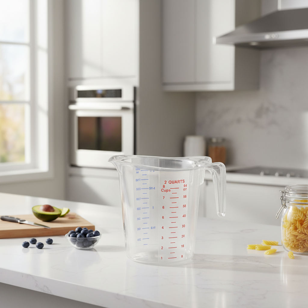 Winco Measuring Cup Polycarbonate 2 Qt. PMCP-200