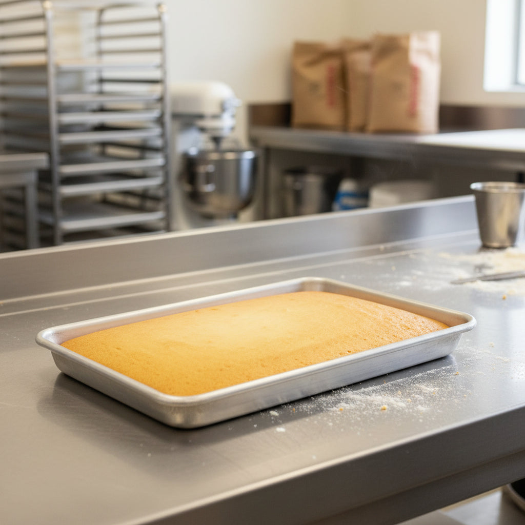 Chicago Metallic Aluminum 1/8 Size Standard Sheet Pan 6-7/16" 41800