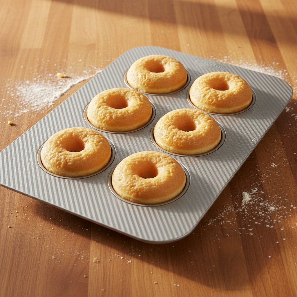 Chicago Metallic Donut Pan Makes (6) 3.5" D 25200