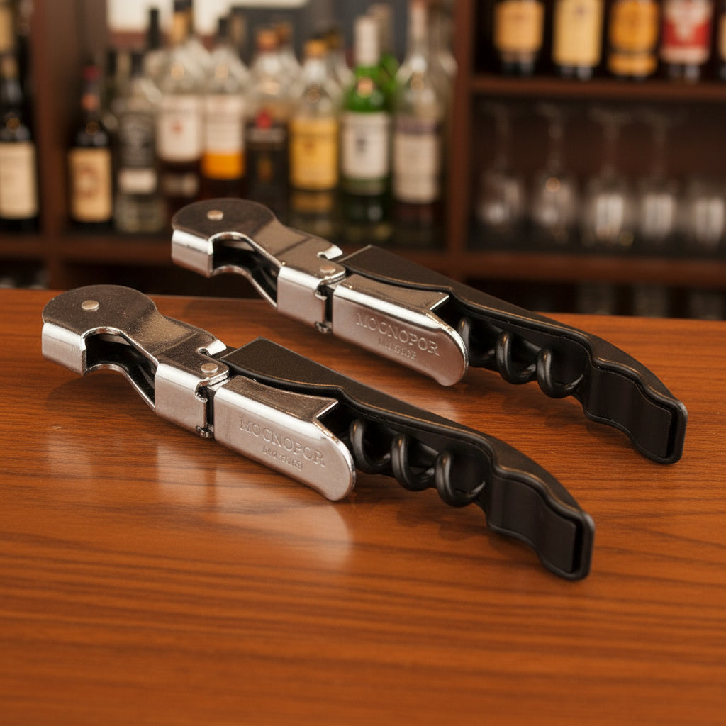 Mercer Culinary Waiter's Corkscrew Black M33082P2 - 2/Pack