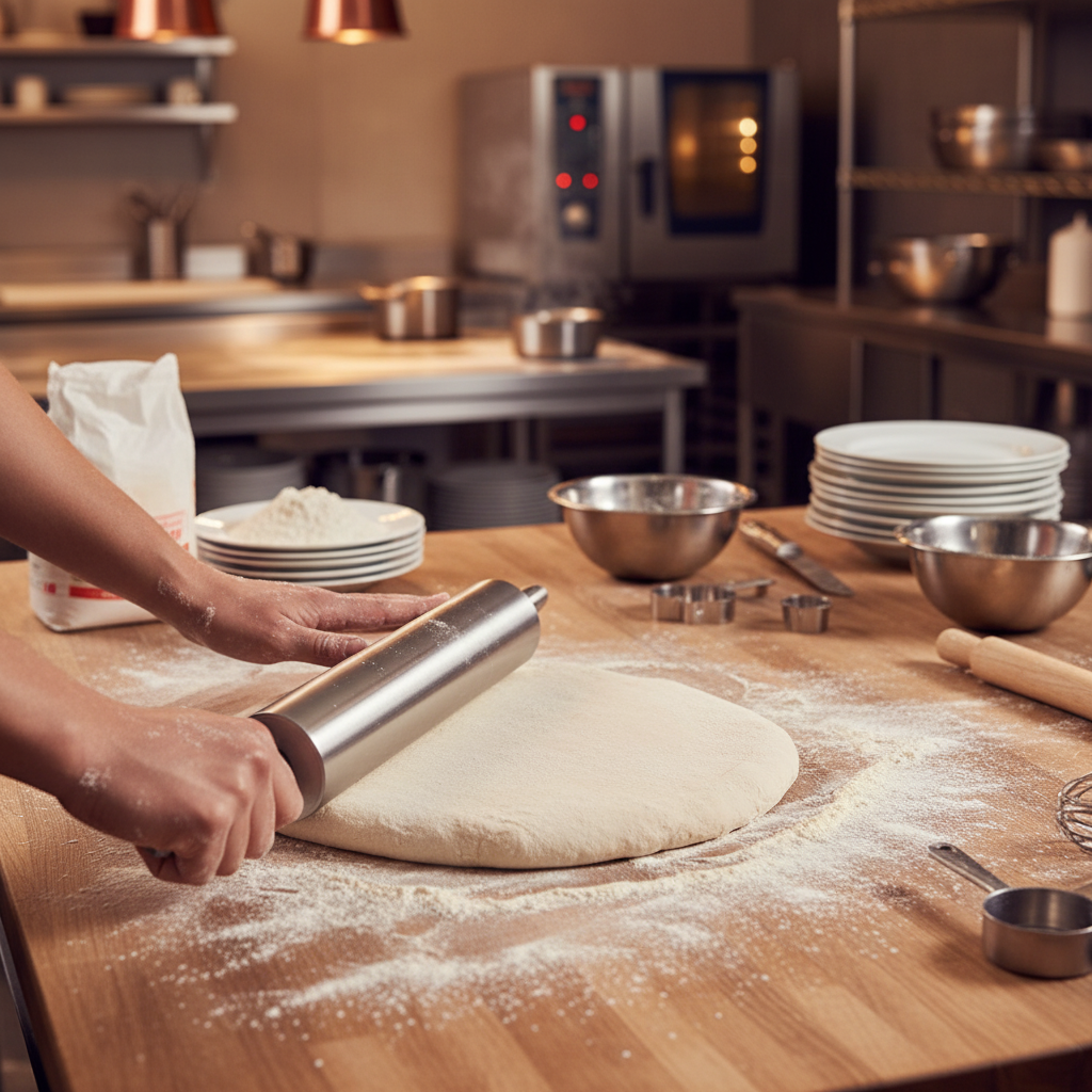 superior-equipment-supply - Winco - Aluminum Rolling Pin 15"