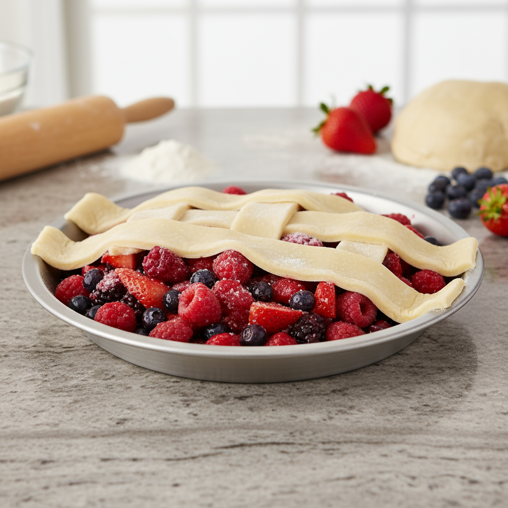 Winco Aluminum Pie Pan Round 9" Diameter APPL-9