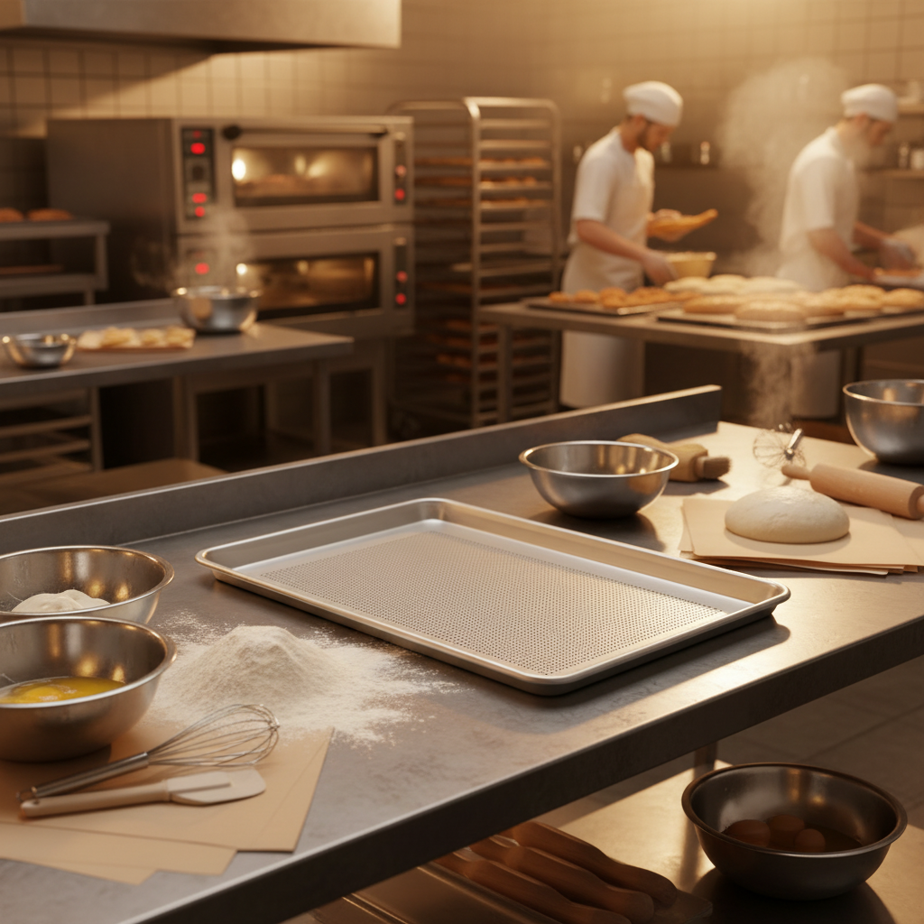 superior-equipment-supply - Winco - Winco Half Size Bun Pan Perforated