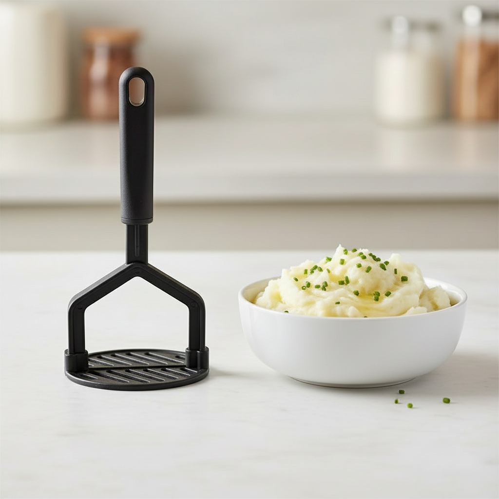 Winco Masher Round Nylon Black 10" Length NC-MS