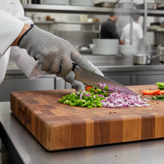 Winco Acero Chef Knife Forged 8" Stainless Steel Blade KFP-80