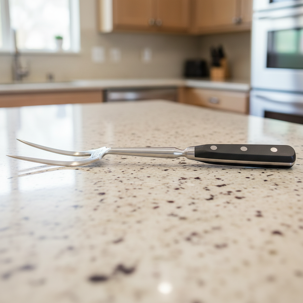 Winco Acero Carving Fork 4" Blade Forged 12" O.A.L. KFP-121