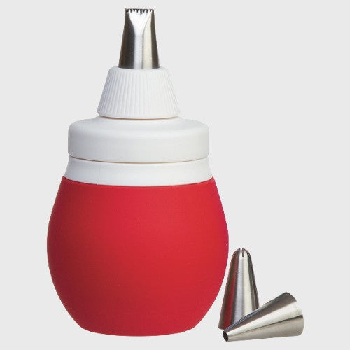 Progressive 4-Piece Frosting Bulb Decorating Kit- With 3 Piping Tips