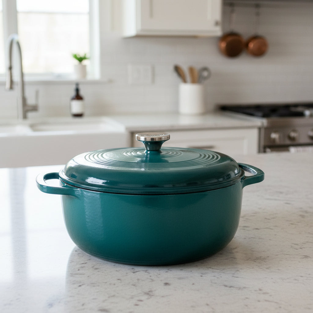 Lodge Cast Iron Dutch Oven Lagoon 6 Qt. EC6D38