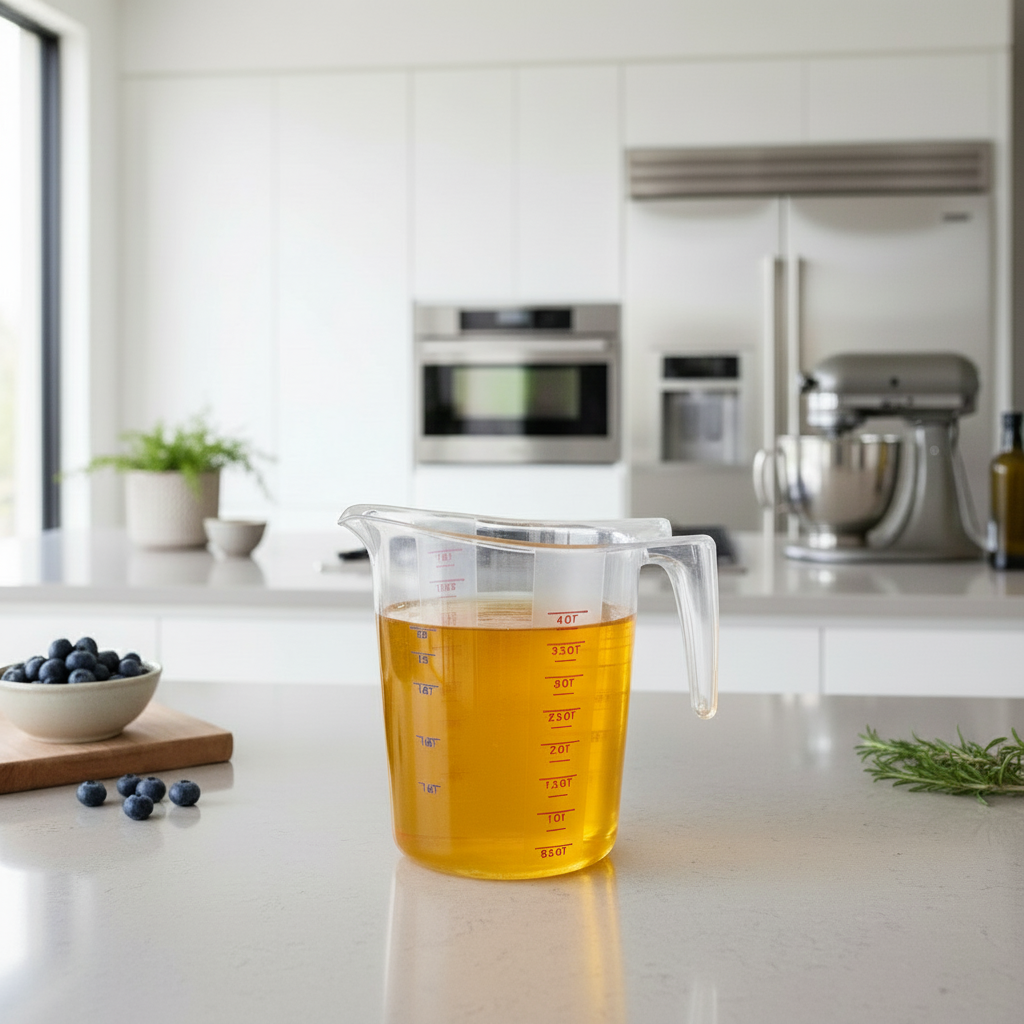 Winco Measuring Cup Polycarbonate 4 Qt. PMCP-400