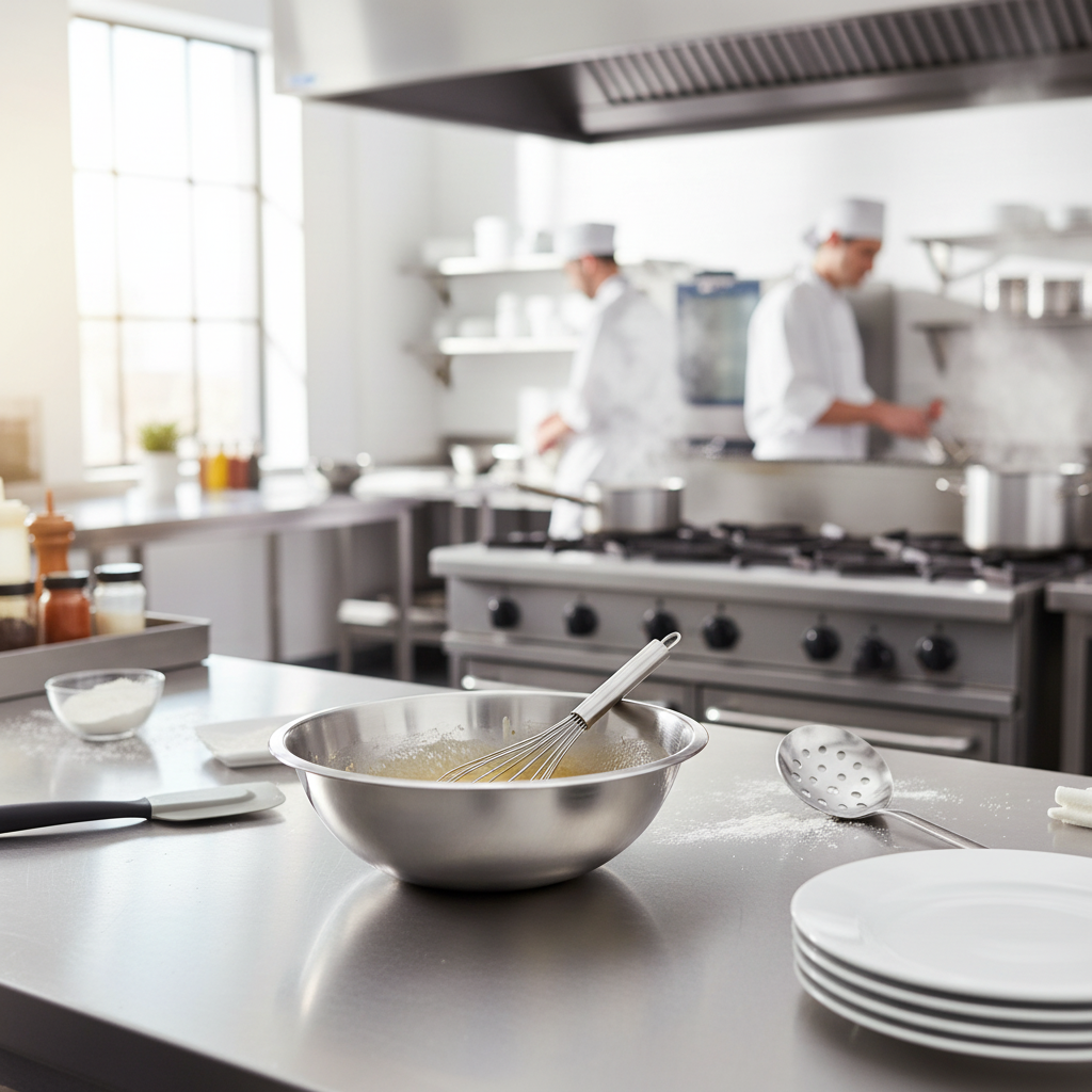 superior-equipment-supply - Winco - Stainless Steel Heavy Duty Mixing Bowl 3 Quart