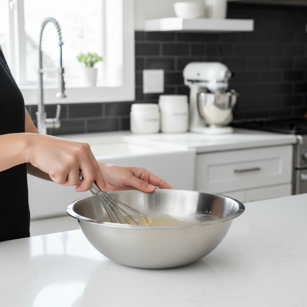 superior-equipment-supply - Winco - Stainless Steel Heavy Duty Mixing Bowl 3/4 Quart