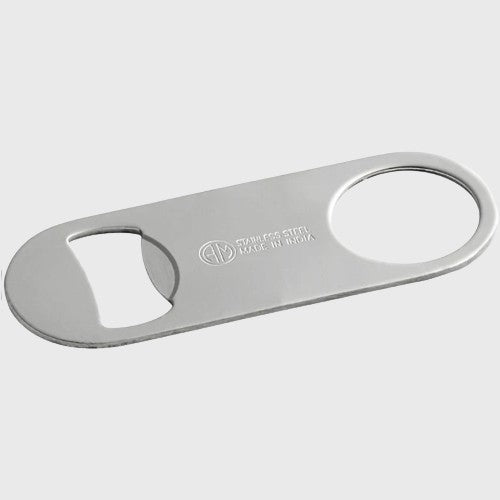 American Metalcraft Inc. Stainless Steel Flat Bottle Opener 4-1/4" L SBO154