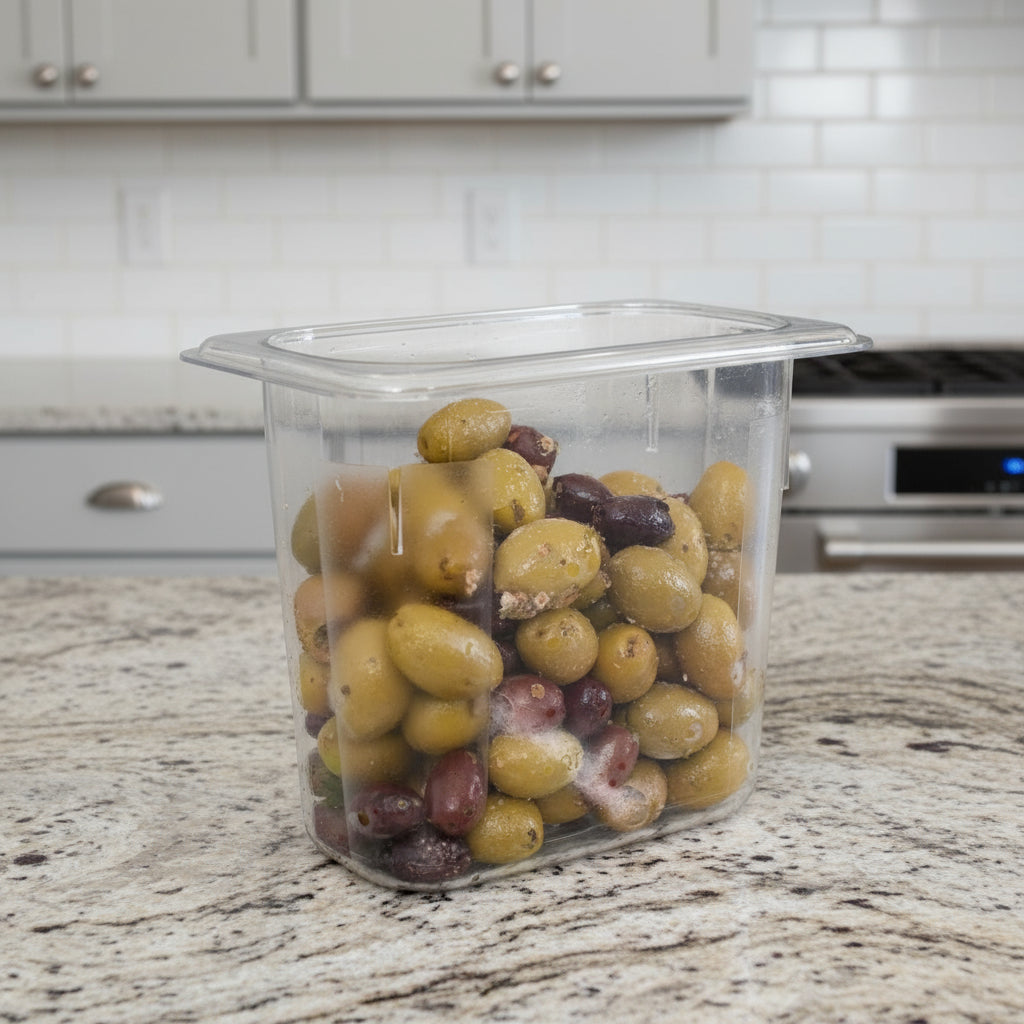 Cambro Camwear Polycarbonate Food Pan 1/9 Size 6" D 96PCW135