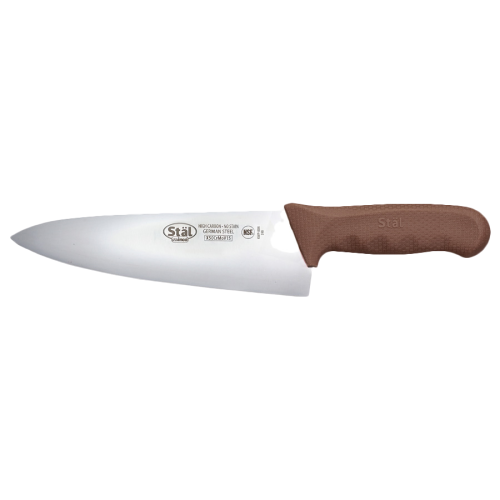 Chef's Knife 8 with Brown Handle