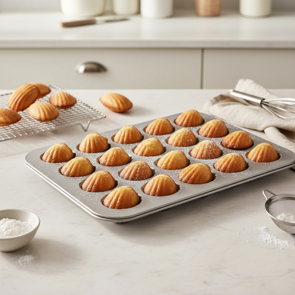 Chicago Metallic AMERICOAT® Madeleine Pan 11.1" x 15.75" (Makes 16) 25400