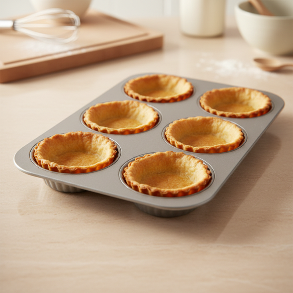 Chicago Metallic Fluted Tart Pan (6) 11.1" x 15.75" 25500