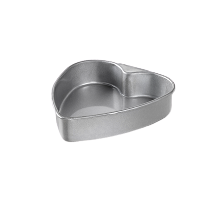 Chicago Metallic AMERICOAT® Heart Cake Pan 8-13/16" x 8-1/8" x 2" 48105