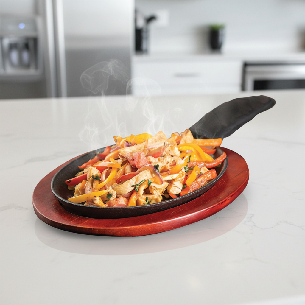 superior-equipment-supply - Tablecraft Products Co - Tablecraft Cash & Carry Fajita Sizzle Platter Set