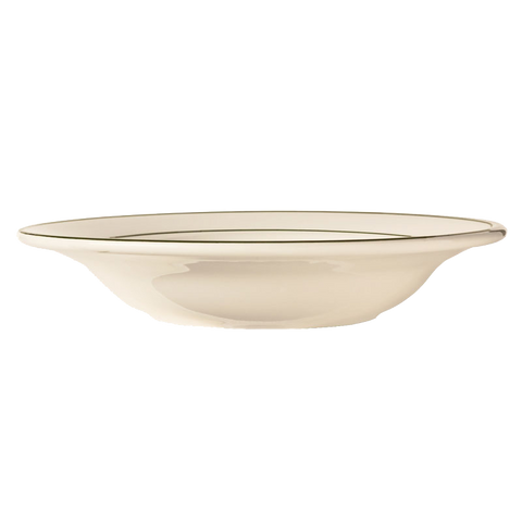 World Tableware Creamy White Stoneware Deep Rim Soup Bowl - 12/Dozen