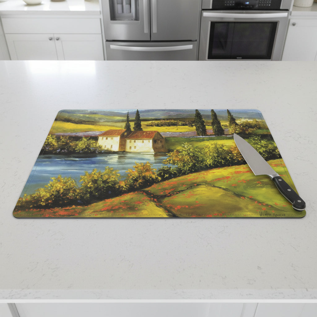 Magic Slice Tuscan Scene Cutting Mat 12 x 15 MS0024