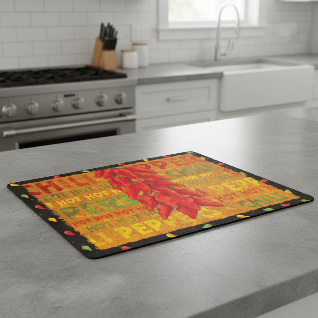 Magic Slice Chili Peppers Cutting Mat 12 x 15 MS0059