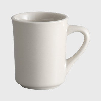 Yanco Cream White Tiara Mug 8.5 oz. - RE-8-T 36/Case