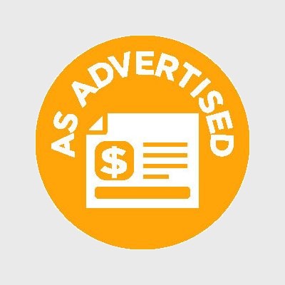 Coupon And Discount Label As Advertised Icon - 1,000/Roll