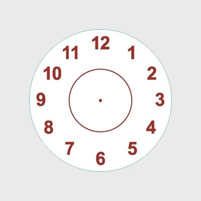 All Temperature Label Clock - 1,000/Roll