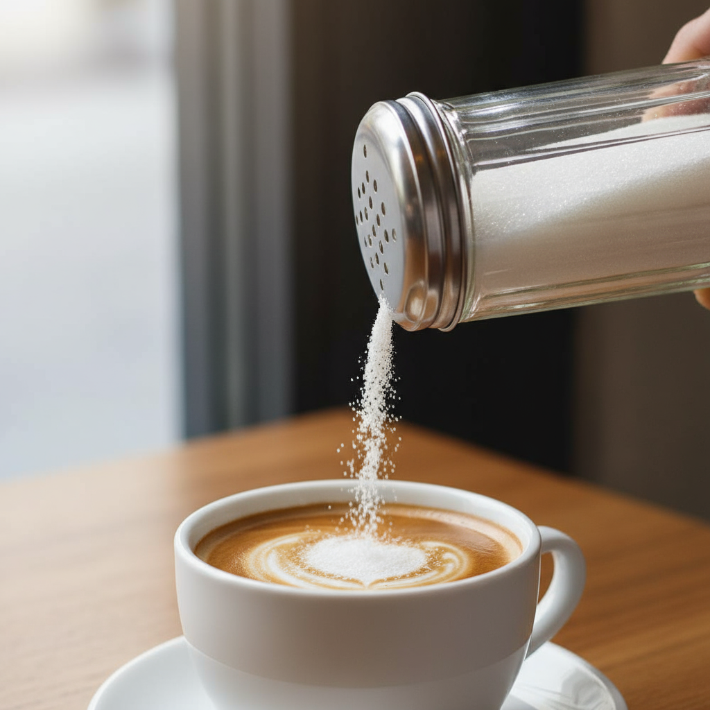 superior-equipment-supply - Winco - Glass Sugar Pourer Perforated 12 oz