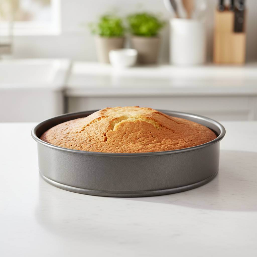 superior-equipment-supply - Winco - Hard Anodized Cake Pan 8" x 2"