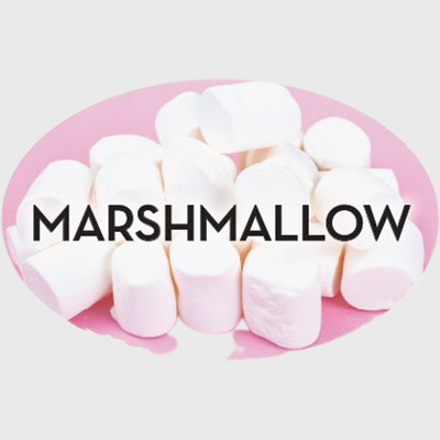 Standard Flavor Label Marshmallow - 500/Roll