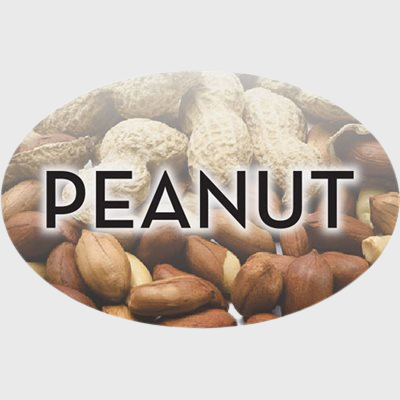 Standard Flavor Label Peanut - 500/Roll