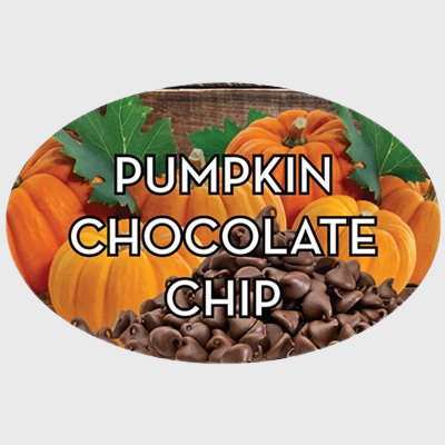 Standard Flavor Label Pumpkin Chocolate Chip - 500/Roll