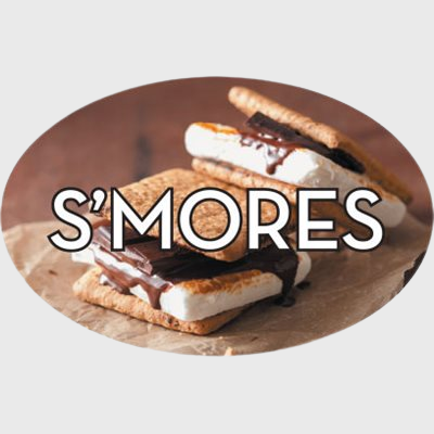 Standard Flavor Label S'mores - 500/Roll