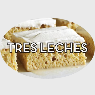 Standard Flavor Label Tres Leches - 500/Roll