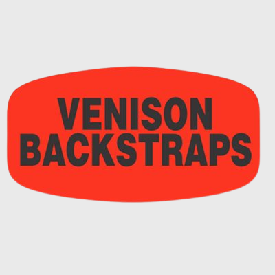 Game Label Venison Backstrap - 1,000/Roll