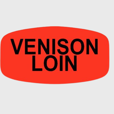 Game Label Venison Loin - 1,000/Roll